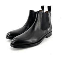 Load image into Gallery viewer, Chelsea Boots en Cuir Noir