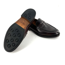 Load image into Gallery viewer, Mocassin en Cuir Marron Foncé