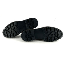 Load image into Gallery viewer, Chaussure Lacets Montante Zippée Intérieur Semelle Crantée en Cuir Camel