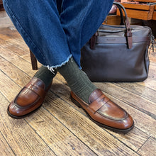 Charger l'image dans la galerie, Mocassin en Cuir Cognac