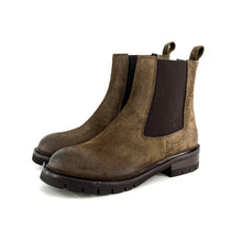 Charger l'image dans la galerie, Chelsea Boots Semelle Épaisse en Daim Herba