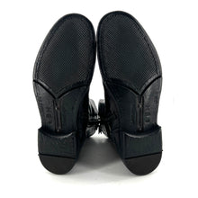 Load image into Gallery viewer, Boots Zippé Intérieur en Cuir Noir