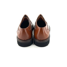 Charger l'image dans la galerie, Derby Semelle Épaisse en Cuir Camel