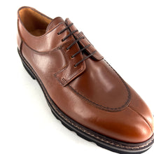 Charger l'image dans la galerie, Derby Semelle Épaisse en Cuir Camel