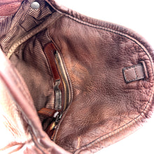 Charger l'image dans la galerie, Sac DOUBLED WAVE en Cuir Rusty Brown