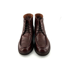 Charger l'image dans la galerie, Chaussure Lacets Montante Semelle Vibram en Cuir Camel