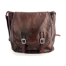 Charger l'image dans la galerie, Sac PEOPLE LOVE en Cuir Rusty Brown