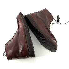 Charger l'image dans la galerie, Chaussure Lacets Montante Semelle Vibram en Cuir Camel