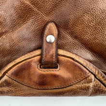 Charger l'image dans la galerie, Sac DOUBLED WAVE en Cuir Sweet Brandy