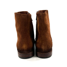 Charger l'image dans la galerie, Boots Zippé Intérieur en Daim Cognac