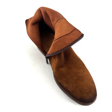 Charger l'image dans la galerie, Boots Zippé Intérieur en Daim Cognac