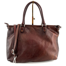 Charger l'image dans la galerie, Sac FLAMINGO en Cuir Rusty Brown