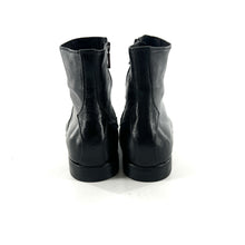 Charger l'image dans la galerie, Boots Zippé Intérieur en Cuir Noir