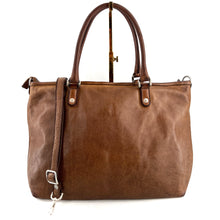 Charger l'image dans la galerie, Sac FLAMINGO en Cuir Sweet Brandy