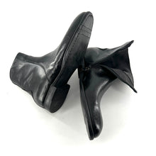 Charger l'image dans la galerie, Boots Zippé Intérieur en Cuir Noir