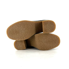 Charger l'image dans la galerie, Boots Zippé Intérieur Talon Trotteur Semelle Crêpe en Cuir Noir