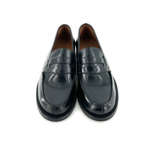 Load image into Gallery viewer, Mocassin en Cuir Noir