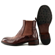 Load image into Gallery viewer, Chelsea Boots en Cuir Lavé Brucciato