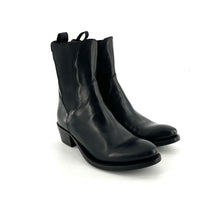 Charger l'image dans la galerie, Boots Tiag Élastiqué en Cuir Noir