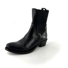 Charger l'image dans la galerie, Boots Tiag Élastiqué en Cuir Noir