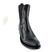 Charger l'image dans la galerie, Boots Tiag Élastiqué en Cuir Noir