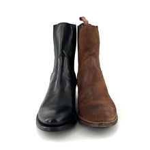 Charger l'image dans la galerie, Boots Tiag Élastiqué en Cuir Noir