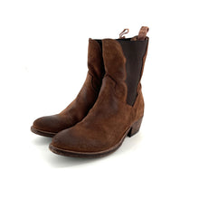 Charger l'image dans la galerie, Boots Tiag Élastiqué en Croûte Marron