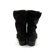 Charger l'image dans la galerie, Boots Tiag Zippé Intérieur Tige Haute en Daim Marron