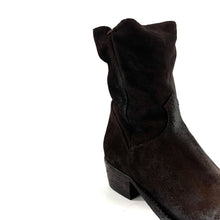 Charger l'image dans la galerie, Boots Tiag Zippé Intérieur Tige Haute en Daim Marron