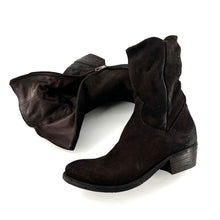 Charger l'image dans la galerie, Boots Tiag Zippé Intérieur Tige Haute en Daim Marron