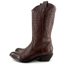 Load image into Gallery viewer, Botte Tiag en Cuir Marron