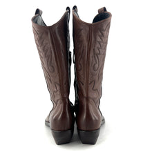 Load image into Gallery viewer, Botte Tiag en Cuir Marron