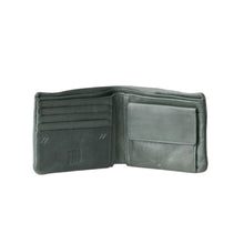 Charger l'image dans la galerie, Porte Cartes Porte Monnaie en Cuir Vert