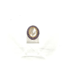 Load image into Gallery viewer, Bague MIRAGE en Plaqué Or et Nacre