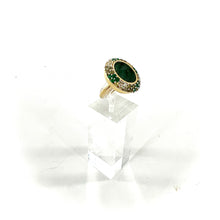 Load image into Gallery viewer, Bague MIRAGE en Plaqué Or et Aventurine