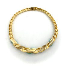 Load image into Gallery viewer, Collier AMENZA en Plaqué Or et Turquoise