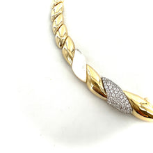 Load image into Gallery viewer, Collier AMENZA en Plaqué Or et Nacre Blanche