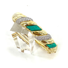 Load image into Gallery viewer, Bracelet AMENZA en Plaqué Or et Turquoise