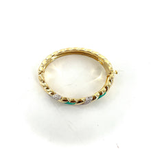 Load image into Gallery viewer, Bracelet AMENZA en Plaqué Or et Turquoise