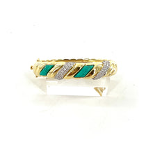 Load image into Gallery viewer, Bracelet AMENZA en Plaqué Or et Turquoise