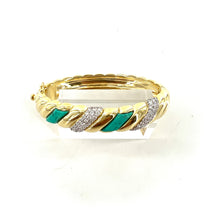 Load image into Gallery viewer, Bracelet AMENZA en Plaqué Or et Turquoise