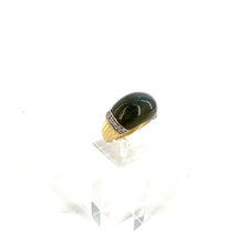 Load image into Gallery viewer, Bague AMENZA en Plaqué Or et Labradorite