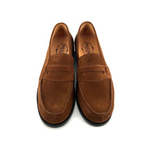 Load image into Gallery viewer, Élégant Mocassin en Daim Cognac