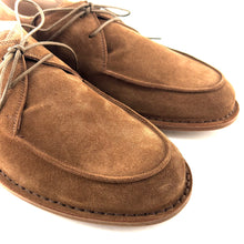 Charger l'image dans la galerie, Chaussure Lacets en Daim Caramel