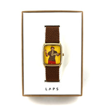 Charger l'image dans la galerie, Montre INDIA STYLE Bracelet Perlon Tabac