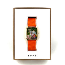 Charger l'image dans la galerie, Montre THE WAY Bracelet Perlon Orange