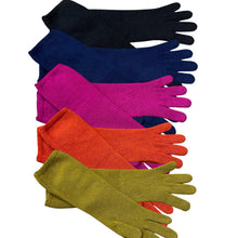 Charger l'image dans la galerie, Longs Gants en Laine et Cachemire Rose