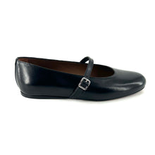 Load image into Gallery viewer, Ballerine en Cuir Noir