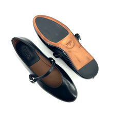 Load image into Gallery viewer, Ballerine en Cuir Noir