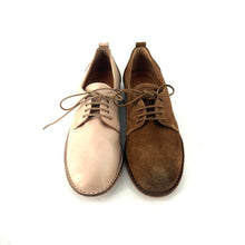 Load image into Gallery viewer, Derby Ultra-Souple en Cuir Rose